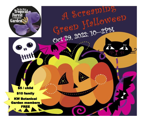 Image for Screaming Green Halloween at Key West Tropical Forest & Botanical Garden