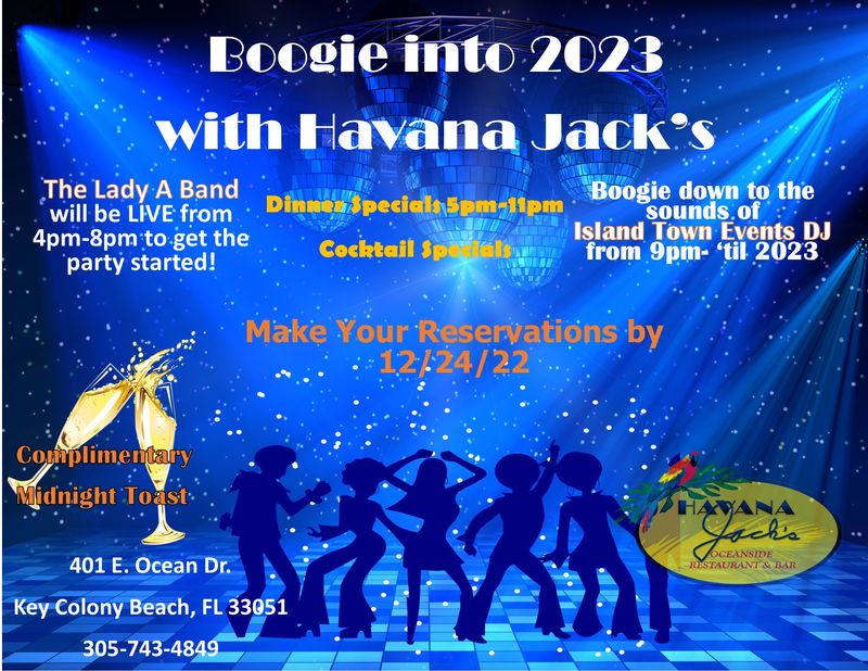 Image for Boogie Into 2023 with Havana Jack's