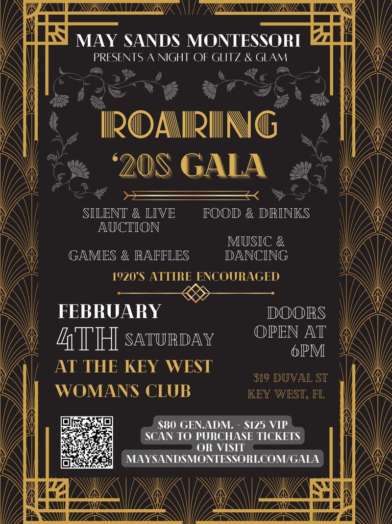 Image for Roaring '20's Gala to Benefit May Sands Montessori