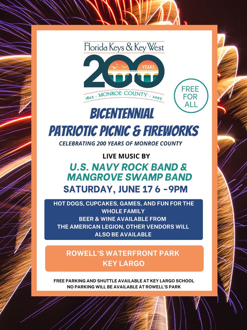 Image for Monroe County Bicentennial Picnic & Fireworks Show
