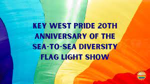 Image for Key West Pride Sea-to-Sea Diversity Flag Laser Light Show