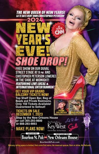 Image for New Years Eve Red Shoe Drop