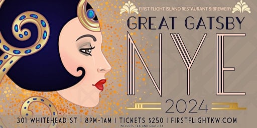 Image for Great Gatsby New Year's Eve with "Plane Drop"