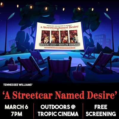 Image for Tennessee Williams Film Screening: A Streetcar Named Desire