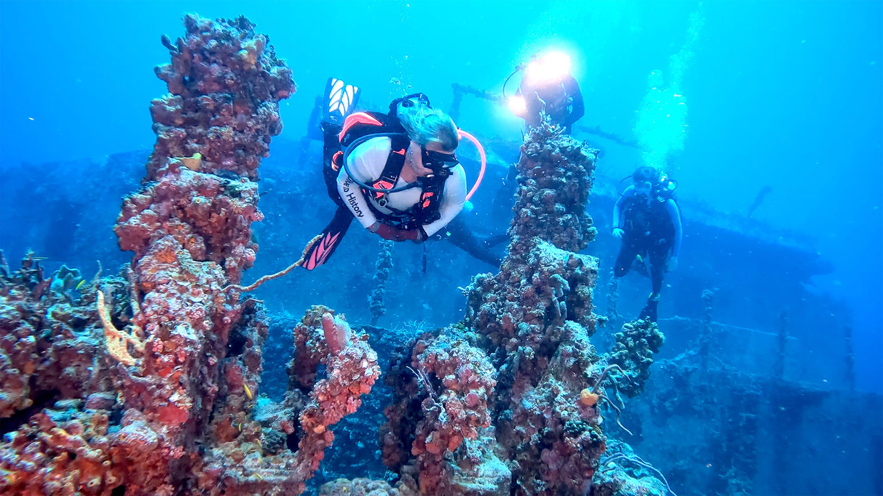 USS Spiegel Grove Wreck Dive in Key Largo Florida Keys