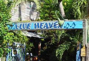 Blue Heaven Key West gate