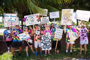Hippies Cow Key Bridge Run Key West
