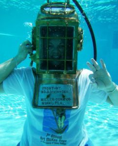 Miller-Dunn diving helmet
