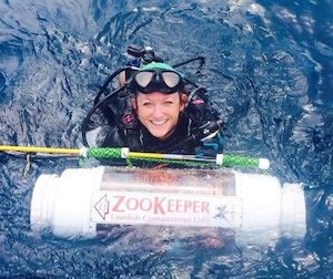Rachel Bowman lionfish harvester Florida Keys