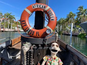 African Queen Key largo puppet