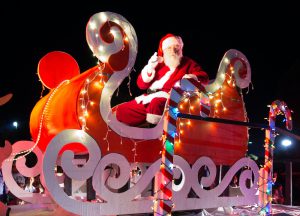 Islamorada Santa holiday parade