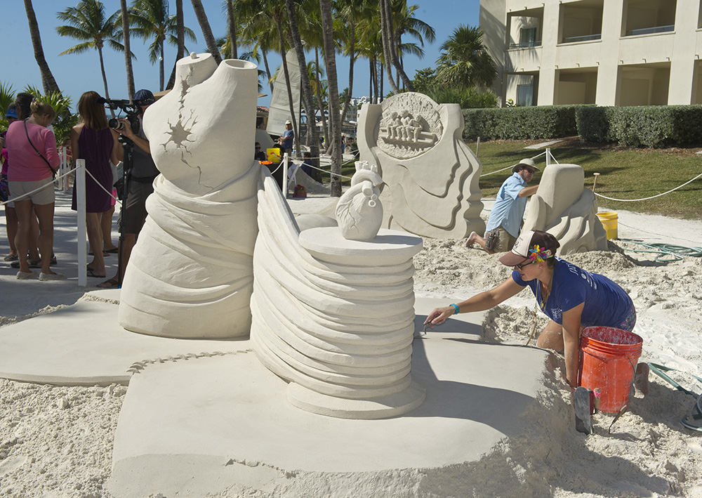sand sculptors beach Key West