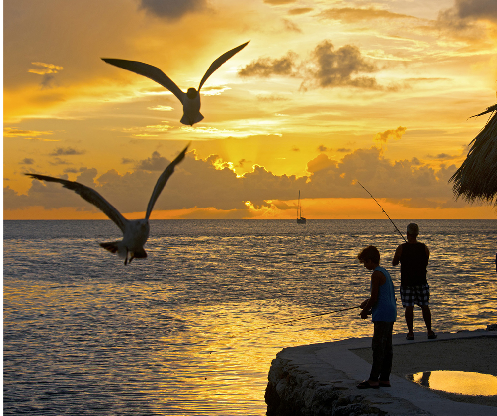Florida Keys sunset fishing