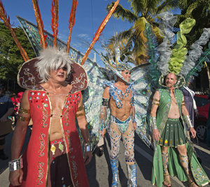Fantasy Fest Masquerade March Key West