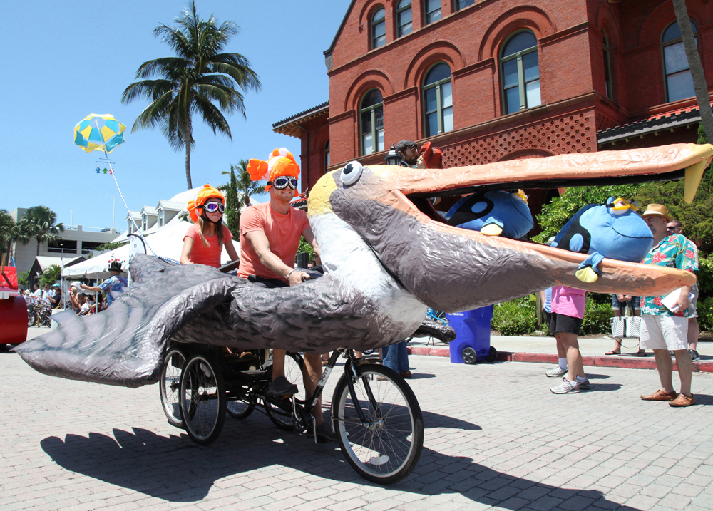 Papio Parade pelican Key West