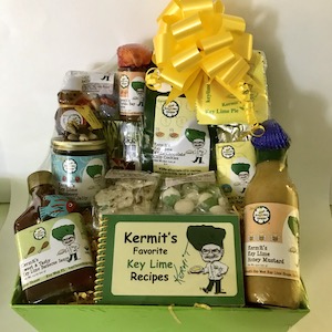 Kermit's Key West Key lime gift basket