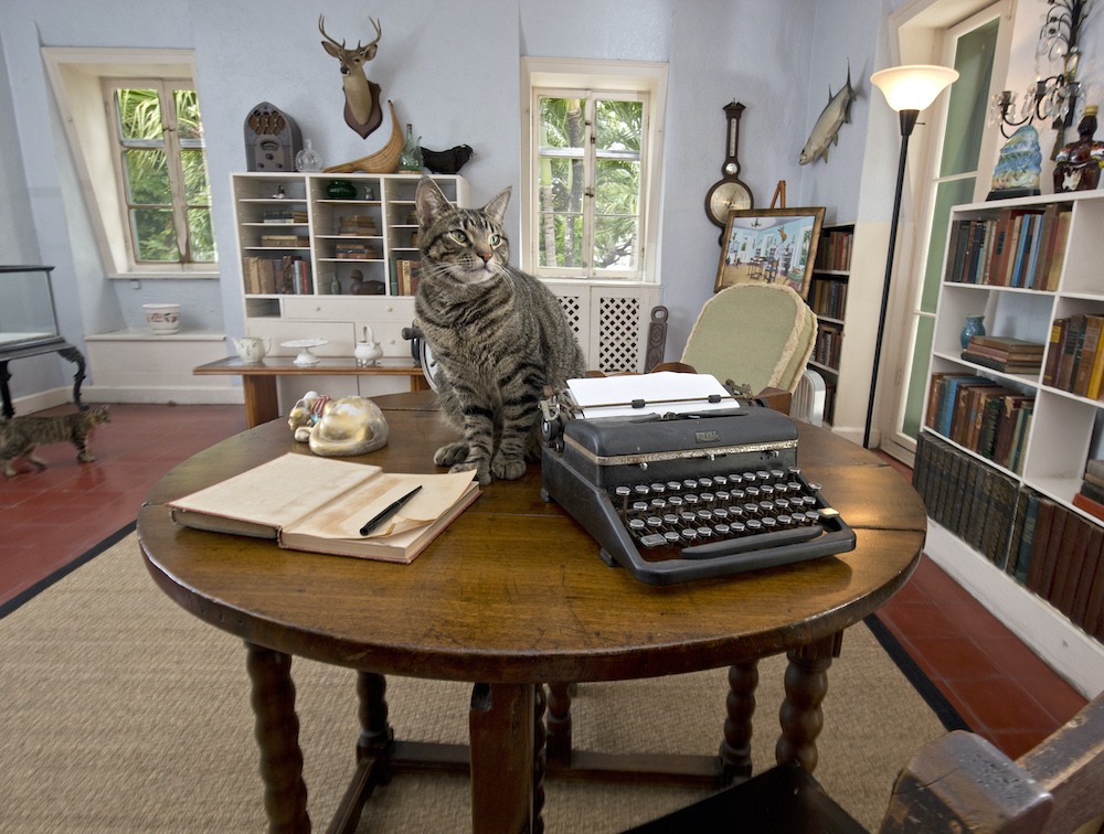 Hemingway Home writing studio Key West