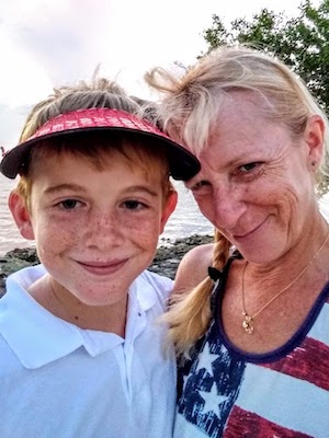 Mother and son Marathon Florida Keys