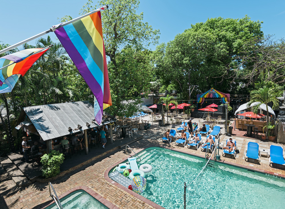 LGBTQ Key West resort pool