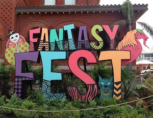 Fantasy Fest logo letters