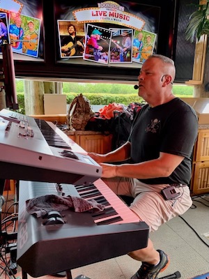 Dave Dipre Marathon playing keyboard