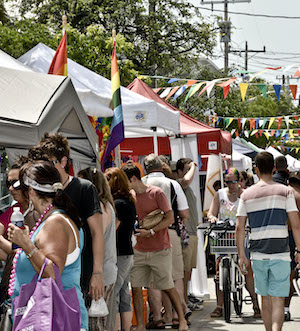 Key West Pride street fair