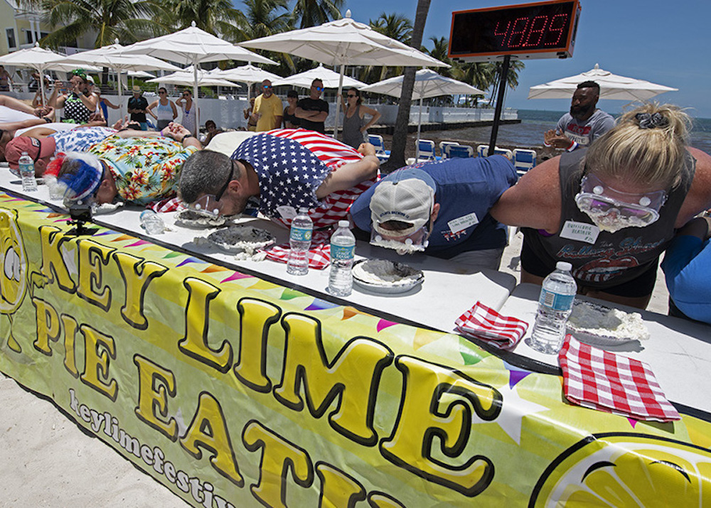 Key Lime Pie Eating Contest Key West