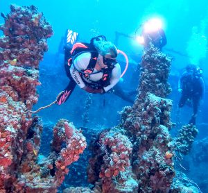 Diver Spiegel Grove Florida Keys
