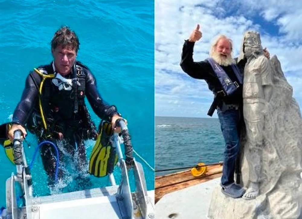 Mike Goldberg and David Vaughan coral restoration pioneers