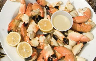 stone crab claws Florida Keys