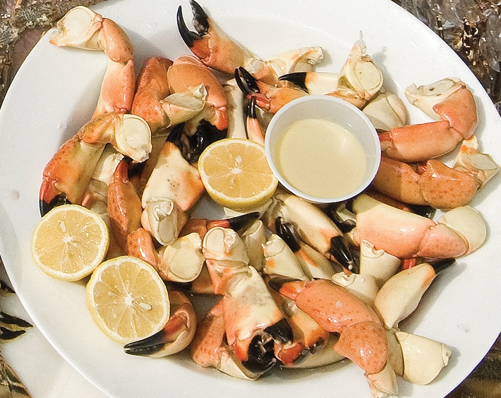 stone crab claws Florida Keys