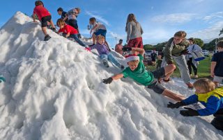 Florida Keys children snow