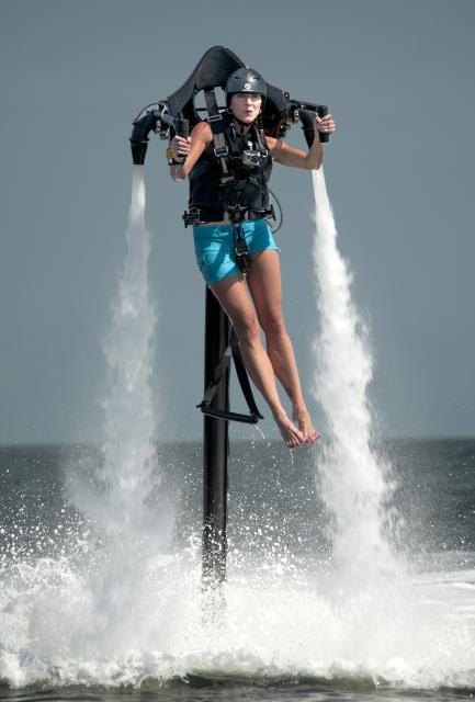 Get an adrenaline rush using a Jetpack. Credit: Rob O'Neal