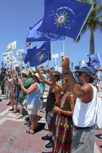 Conch Republic Independence Celebration. Credit: Florida Keys News Bureau