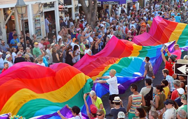 It is estimated that 20 percent or more of Key West’s annual visitors self-identify as LGBT.