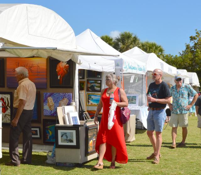 As well as viewing and acquiring artwork, attendees can observe featured artists demonstrating their skills and gain insights into their techniques.