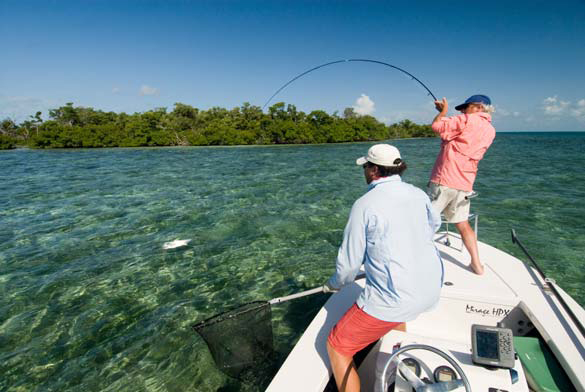 Each three-night/four-day trip also includes two custom half-day fishing charters with some of the Florida Keys’ finest fishing captains who specialize in flats, inshore and offshore experiences.