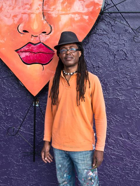 Jude Paploko Thegenus, a Haitian visual artist, activist and musician, is to exhibit his vocal talents along with songs of the drum, May 19.