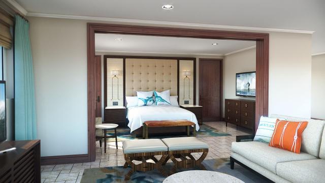 Suite nouvellement conçue de Cheeca Lodge. Photo: Cheeca Lodge Resort & Spa