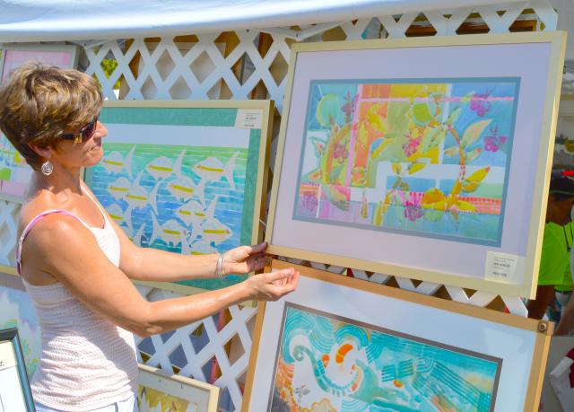 Each February, Pigeon Key Art Festival attendees can view and acquire pottery, painting, glass, sculpture, photography, jewelry and more. 