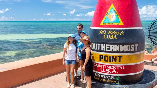 Southernmost Point (c) Laurence Norah Florida Keys News Bureau