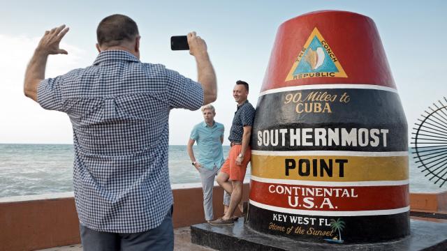 Southernmost Point (c) Mike Freas Florida Keys News Bureau