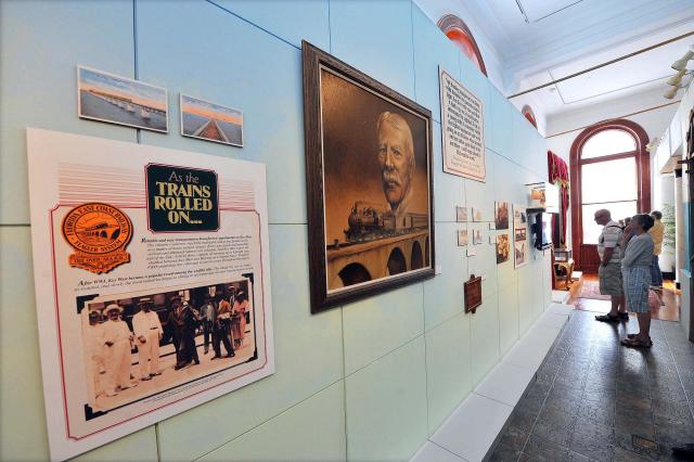 A permanent exhibit titled “Overseas to the Keys” explores the Florida Keys Over-Sea Railroad, conceived by Standard Oil tycoon Henry Flagler and completed in 1912. 