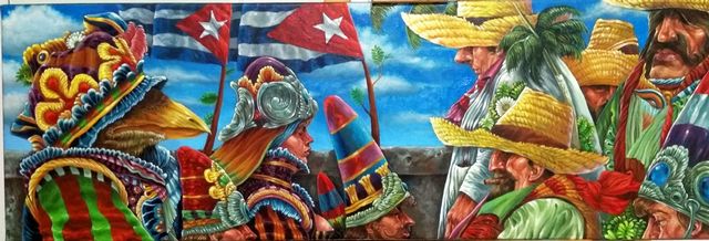 Visions of Cuba exhibition, by Aurelio Milena