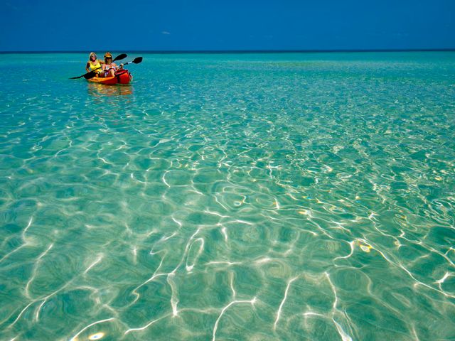 Kayak in the Keys. Credit Rob O'Neal