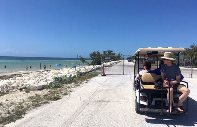 Take a new hour-long interpretive and historical trolley tour of Bahia Honda State Park.
