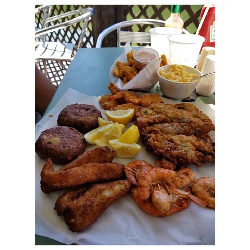 Conch fritters, shrimp, fish and homemade sides complement an afternoon spent at any Key Largo eatery. 