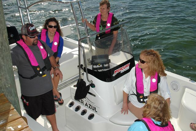 Hands-on activities include boat and trailer handling among many others.