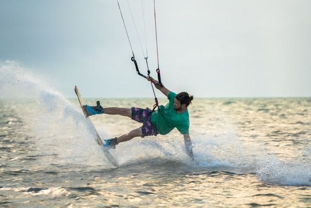 Kiteboarding is more than a way of life in the Keys. 