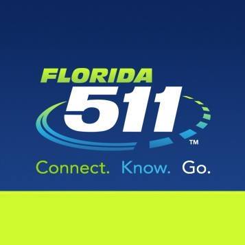 Drivers can get real-time traffic information by downloading the Florida511 app from the App store or Google Play.